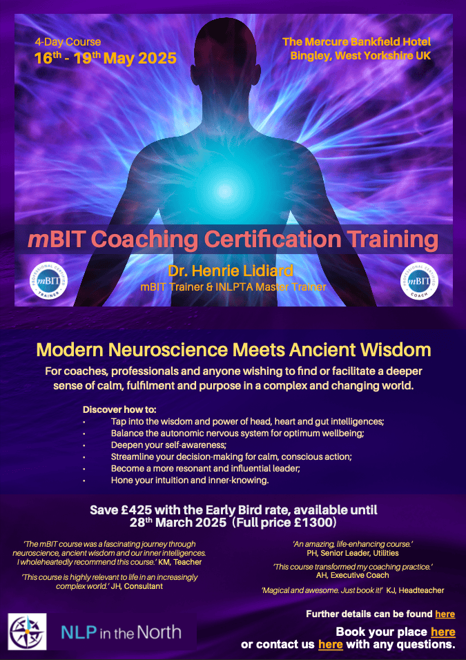NLP in the North mBIT Course Flyer