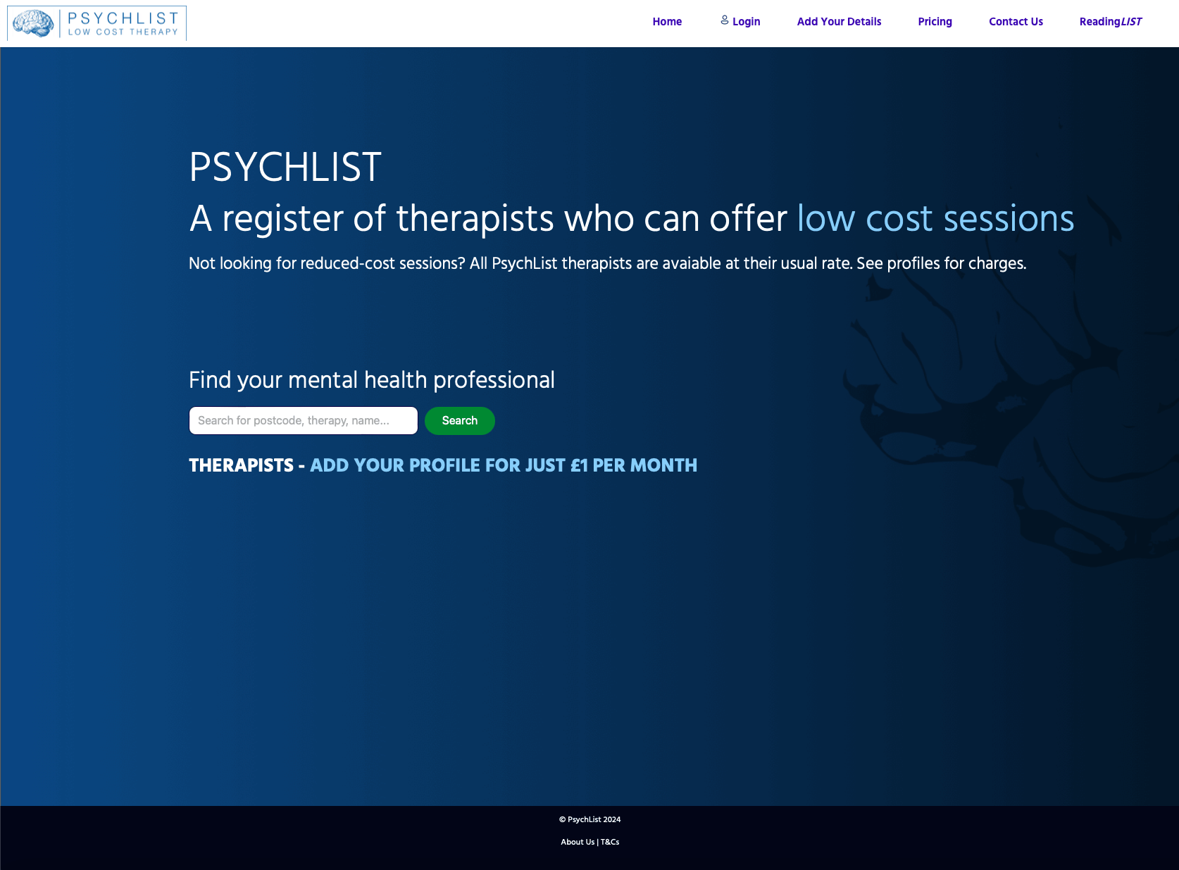 PsychList Website